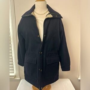 Black Wool Jacket Vintage The Woolrich Monem